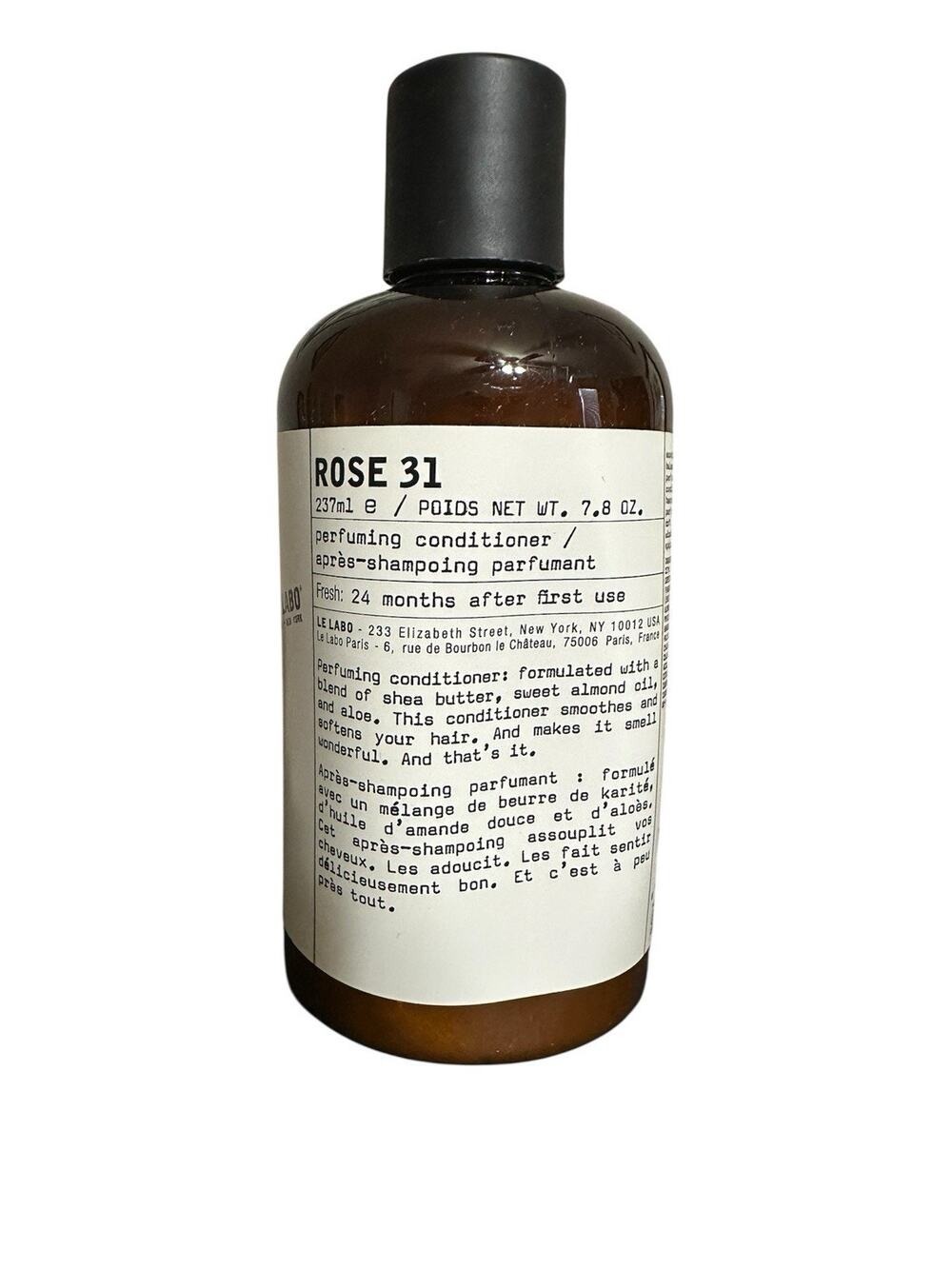 Le Labo Rose 31 Hair Conditioner 7.8 oz/ 237 ML NEW